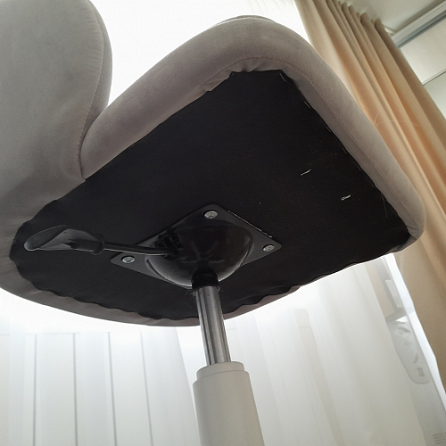 Компьютерное кресло Пард confetti silver серый / черный фото покупателя 26