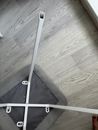 Стул на металлокаркасе Чилли К черный / зеленый фото покупателя 353