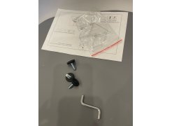 Деревянный стол Лота Лофт 120(160)х75 черный матовый / бетон светлый фото покупателя 397