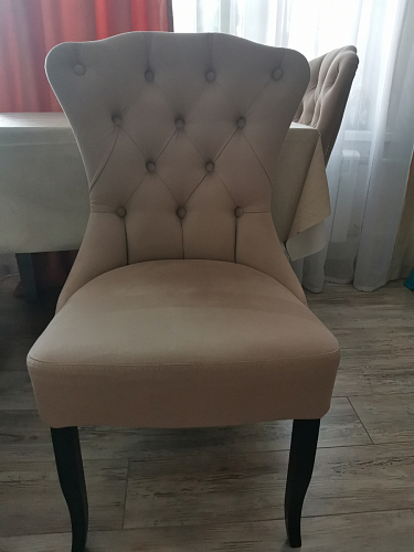 Деревянный стул Милано 1 бежевый / белый фото покупателя 118