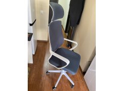 Компьютерное кресло Golem dark gray / white фото покупателя 7