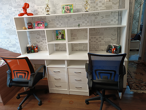 Письменный стол Хит-56 белый фото покупателя 1