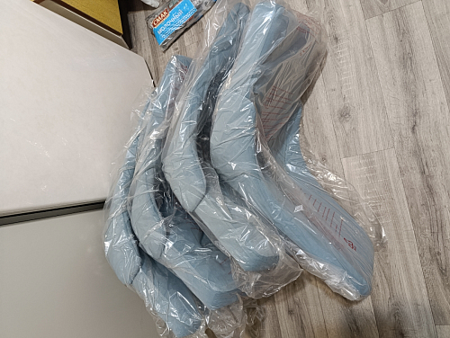 Стул на металлокаркасе Kora dark gray / black фото покупателя 350