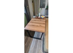 Стол Лота Лофт 140 25 мм черный матовый / бетон фото покупателя 348