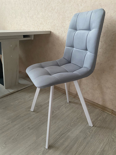 Стул на металлокаркасе Чилли зеленый / черный фото покупателя 1028