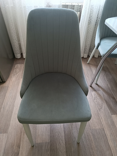 Стул на металлокаркасе Kora dark gray / black фото покупателя 269