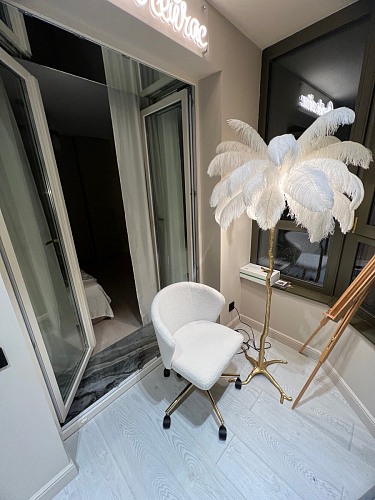 Компьютерное кресло Lika white teddy фото покупателя 7