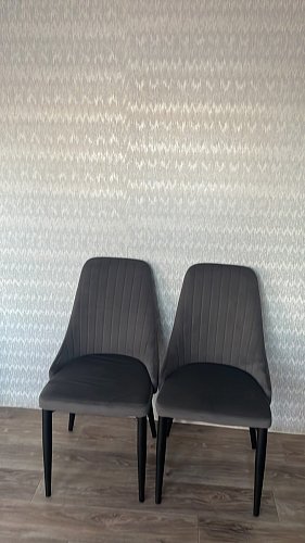 Стул на металлокаркасе Kora light blue / white фото покупателя 207