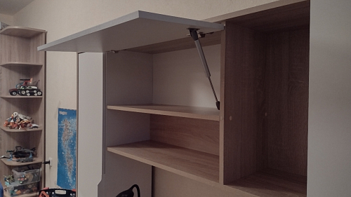 Компьютерный стол Комфорт 12.95 N дуб сонома / темно-серый фото покупателя 9