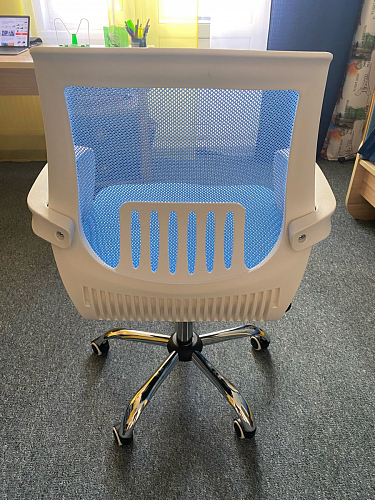 Компьютерное кресло Ergoplus light gray / white фото покупателя 32