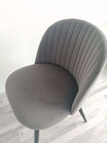 Стул на металлокаркасе Gabi green / black / silver фото покупателя 319