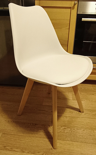 Деревянный стул Bonuss light gray / wood фото покупателя 20