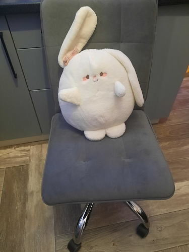 Компьютерное кресло One/Ван флок молочный 4 фото покупателя 88