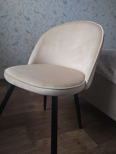 Стул на металлокаркасе Dodo blue фото покупателя 105