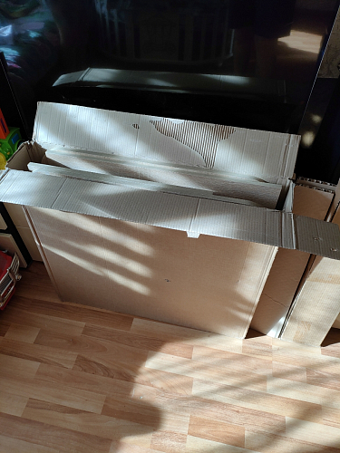 Стол-книжка Глория 606 М с ящиками дуб сонома фото покупателя 56