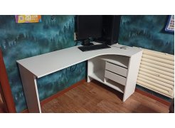 Письменный стол СПм-25 левый белый фото покупателя 10