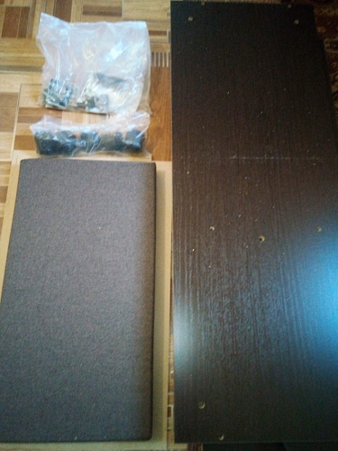 Обувница Аврора дуб млечный / венге фото покупателя 157