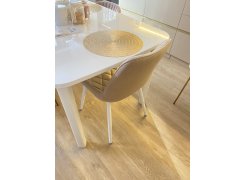 Стул на металлокаркасе Баодин velutto 52 / белый фото покупателя 7