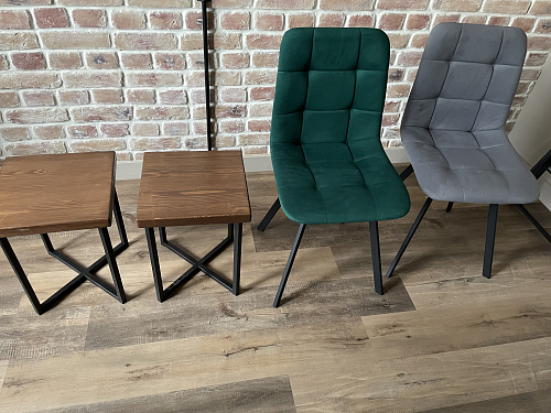 Стул Чилли 2 темно-серый  / черный фото покупателя 671