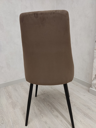 Стул на металлокаркасе Нараян velutto 23 / черный фото покупателя 7