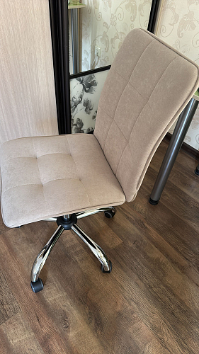 Компьютерное кресло One/Ван флок серый 29 фото покупателя 31