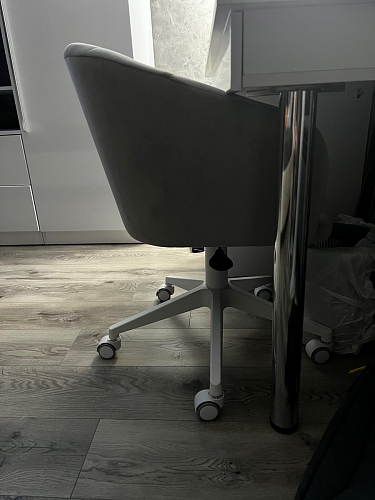 Компьютерное кресло Тибо confetti chocolate / белый фото покупателя 139