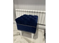 Банкетка Париж 700 amo 02 / белый / серебро фото покупателя 2