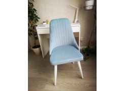 Стул на металлокаркасе Kora gray / black фото покупателя 34