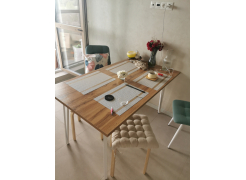 Стол Тринити Лофт 120 32 мм бетон / черный матовый фото покупателя 704