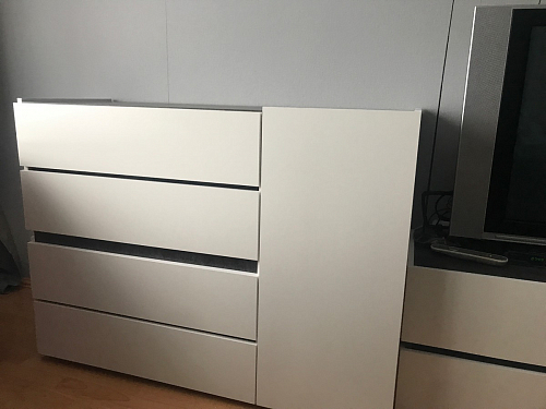 Комод Атлон белый / дуб вотан фото покупателя 11