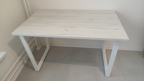 Деревянный стол Лота Лофт 140х80 дуб крафт табачный / черный матовый фото покупателя 981