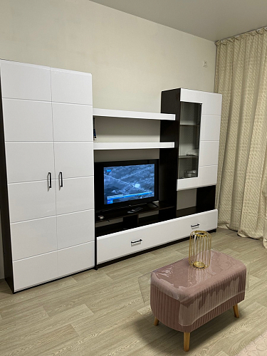 Готовая гостиная Jimenez дуб венге / белый глянец фото покупателя 127