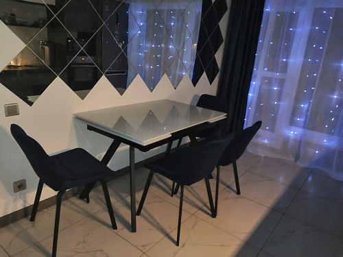 Комплект стульев Форт 4 шт кирпичный / чёрный фото покупателя 150