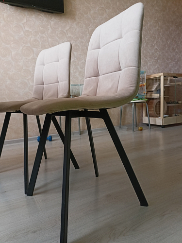 Стул Чилли 2 темно-серый  / черный фото покупателя 1310