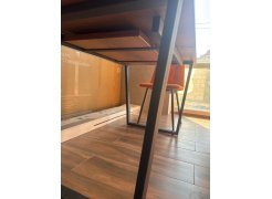 Стол Лота Лофт 140 25 мм юта / белый матовый фото покупателя 723