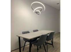 Стол Лота Лофт 140 25 мм юта / белый матовый фото покупателя 903