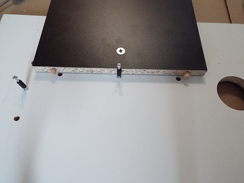 Компьютерный стол СКП-2 GL-2 белый фото покупателя 2