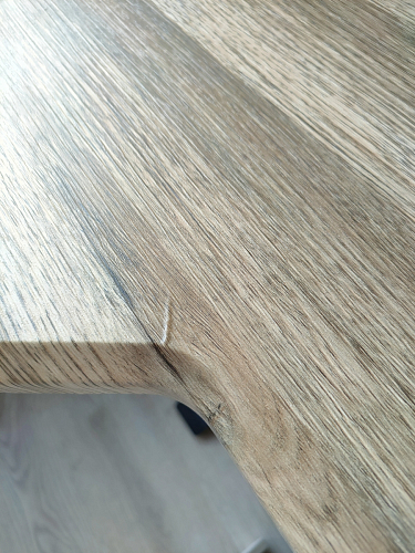 Компьютерный стол Маркос с механизмом подъема 120х75х75 черный / кантри орех фото покупателя 12