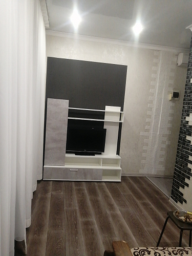 Готовая гостиная Jimenez дуб венге / белый глянец фото покупателя 55