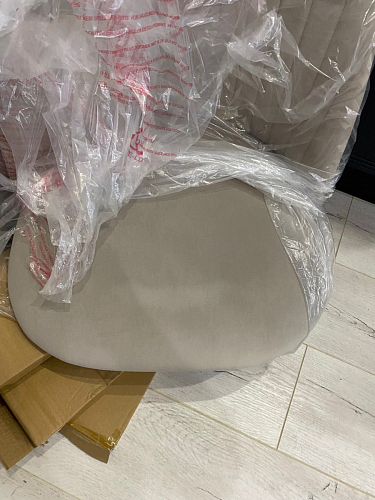 Стул на металлокаркасе Gabi gray / black фото покупателя 632