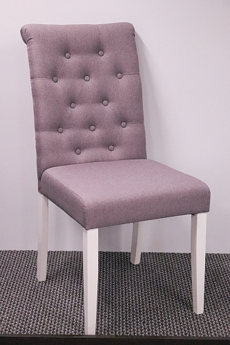 Стул Amelia white / fabric fog из шоурума 1