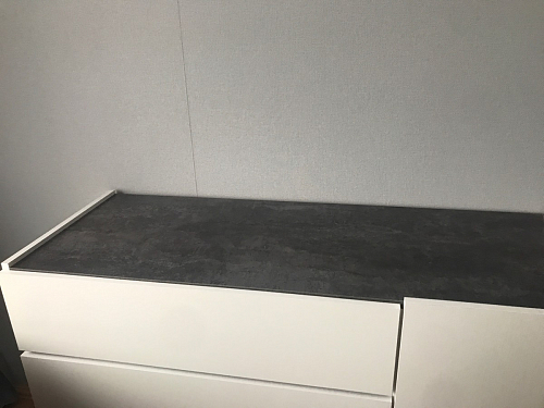 Комод Атлон белый / бетон темный фото покупателя 10