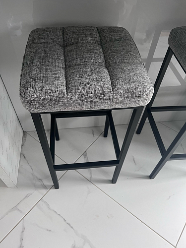 Барный стул Лофт катания минт / белый матовый фото покупателя 98