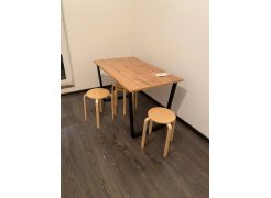 Стол Лота Лофт 140 25 мм юта / белый матовый фото покупателя 93