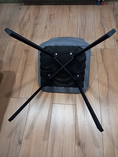 Стул Чилли 2 темно-серый  / черный фото покупателя 779