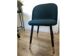 Стул на металлокаркасе Gabi green / black фото покупателя 885