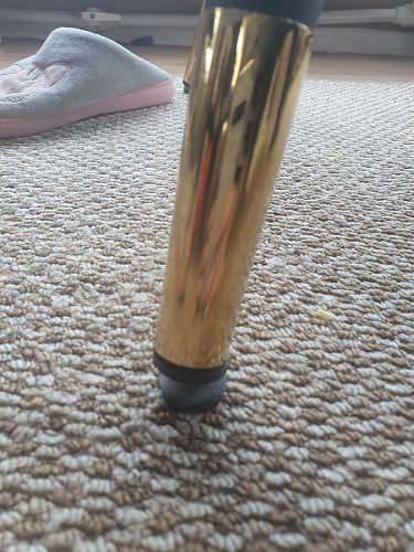 Стул на металлокаркасе Gabi dark beige / black / silver фото покупателя 456