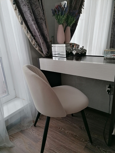 Стул на металлокаркасе Gabi green / black / silver фото покупателя 346