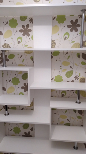 Стеллаж СТ-2 венге / беленый дуб фото покупателя 5