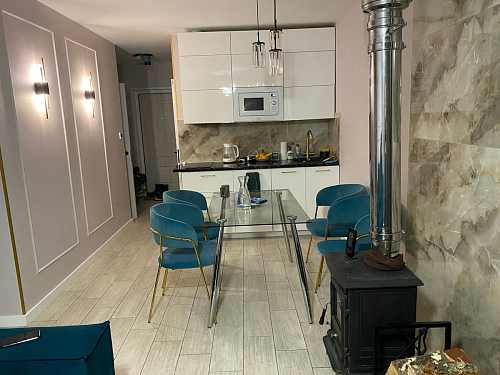 Стул на металлокаркасе Kamelia светло-фиолетовый / золотой фото покупателя 49